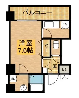 コンフォート松軒【2階】の間取り