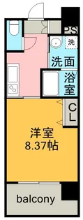 ルーエ本山【2階】の間取り