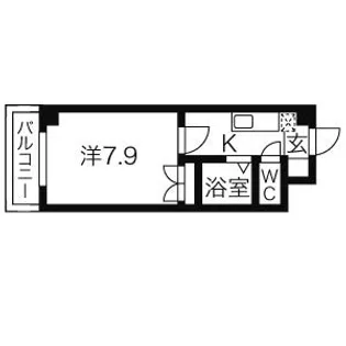 アイビーリーグ大曽根【3階】の間取り