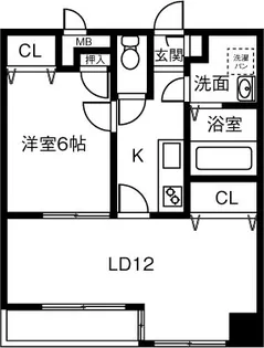 FJ日進通【4階】の間取り