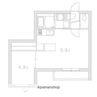 Evergarden千種II【1階】の間取り