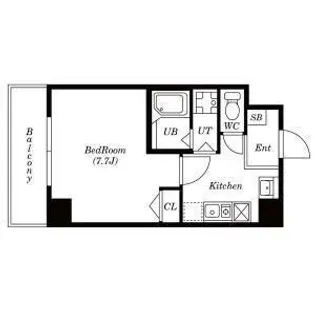 MTビルディング【0801号室】の間取り
