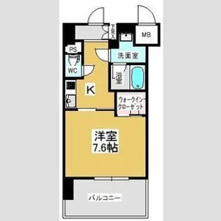 エスペランサ葵【5階】の間取り