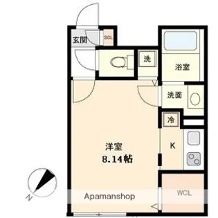 BRANCHE覚王山【4階】の間取り