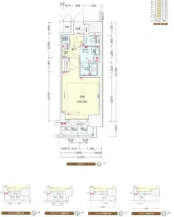 プレサンス池下トレス【0302号室】の間取り