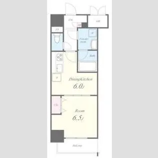 メイボーテセラ【6階】の間取り