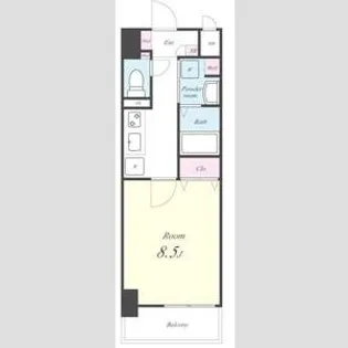 ヴェーラ カーサ ウルバーナ【4階】の間取り