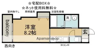 エルメディオ千種【5階】の間取り