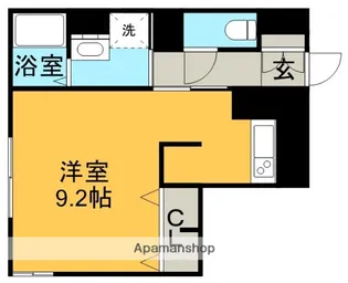 WELL COURT KANDA【3階】の間取り