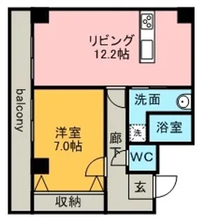 藤陽ビル【3階】の間取り