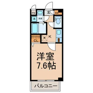 サニーウェル21【3階】の間取り