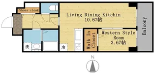 S-FORT北千種【5階】の間取り