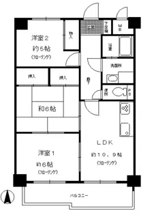 グランドール大幸I【4階】の間取り