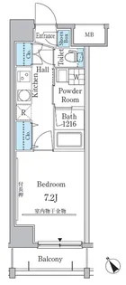 ジオステージ本山【8階】の間取り