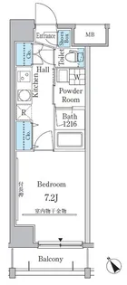 ジオステージ本山【10階】の間取り