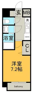 メイクスデザイン鶴舞【2階】の間取り