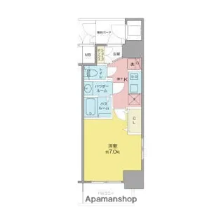 エステムコート名古屋新栄アクシス【9階】の間取り