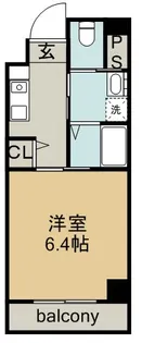 ワイズタワー新栄【6階】の間取り