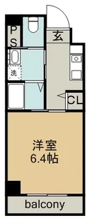 ワイズタワー新栄【3階】の間取り