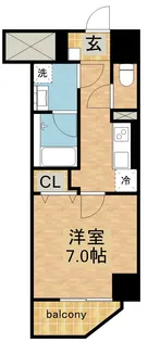 コートバスク【4階】の間取り