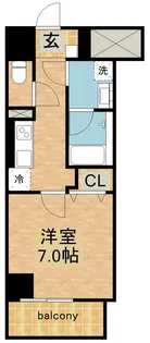 コートバスク【7階】の間取り