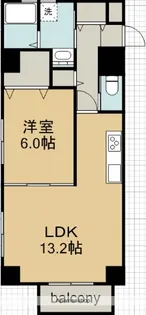 ラクラーレ泉【4階】の間取り