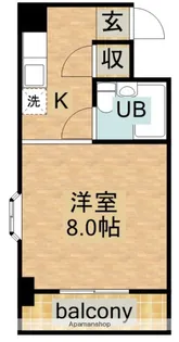 ベルネージュ【3階】の間取り