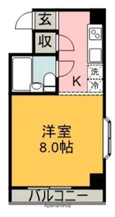 ベルネージュ【3階】の間取り