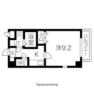 プリミエール矢田【4階】の間取り
