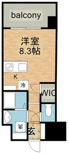 ルーエ今池【5階】の間取り