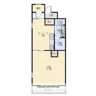 モンレーヴ千種【1階】の間取り