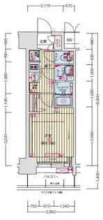 プレサンス鶴舞ファースト【0303号室】の間取り