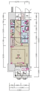 プレサンス鶴舞ファースト【0901号室】の間取り
