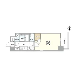 ゼスタレジデンス桜山【6階】の間取り