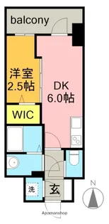 エスリード池下レスティア【10階】の間取り