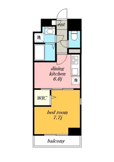 アーデルドルフ【4階】の間取り