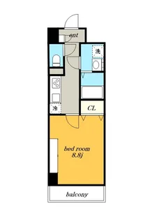 アーデルドルフ【6階】の間取り
