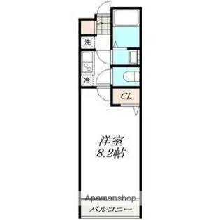 RESENCE CHIKUSA【3階】の間取り