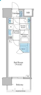 ブランシエスタ泉【1階】の間取り
