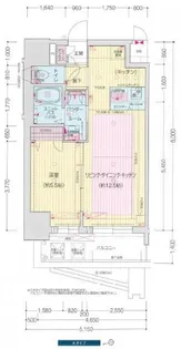 プレサンス新栄アーバンフロー【0801号室】の間取り