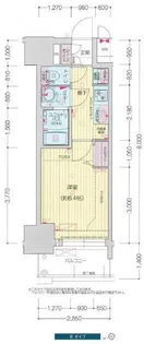 プレサンス新栄アーバンフロー【2階】の間取り