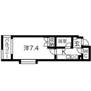 シティライフ覚王山【3階】の間取り