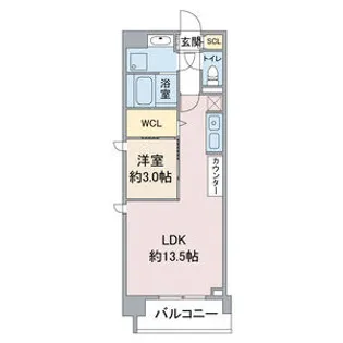 RAXA覚王山【5階】の間取り