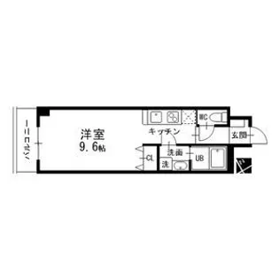 シーム・ドエル筒井【5階】の間取り