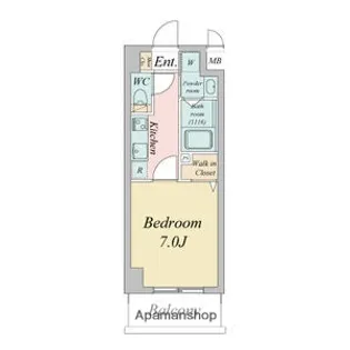 プレイズシード御器所イースト【5階】の間取り