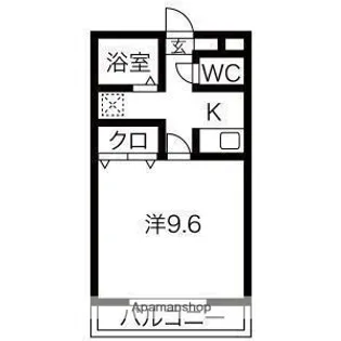 大林ハウス【1階】の間取り