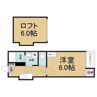 アイビス白壁【1階】の間取り