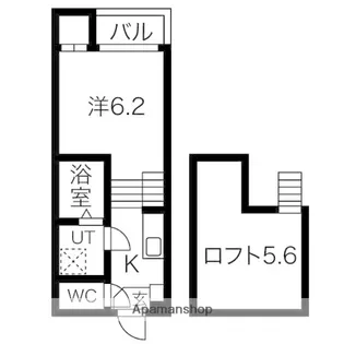 ショコラン【2階】の間取り