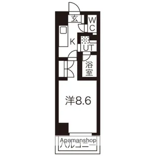 サニー池下【5階】の間取り