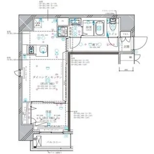 ディアレイシャス東別院2【11階】の間取り